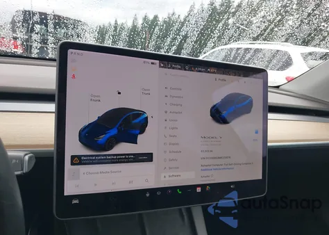 2021 Tesla Model Y Long Range Dual Motor All-Wheel Drive из США, поврежденный, VIN 5YJYGDEE8MF270076